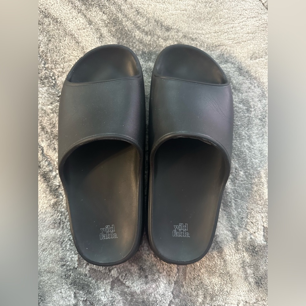 Wild Fable Black Women's Slide Sandals